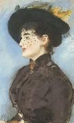 Edouard Manet La Viennoise,Irma Brunner (mk40) oil painting reproduction